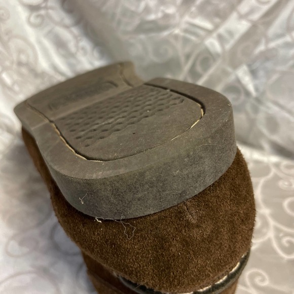 Yamazaki Men's Brown Suede Leather Moccasins - Picture 6 of 7